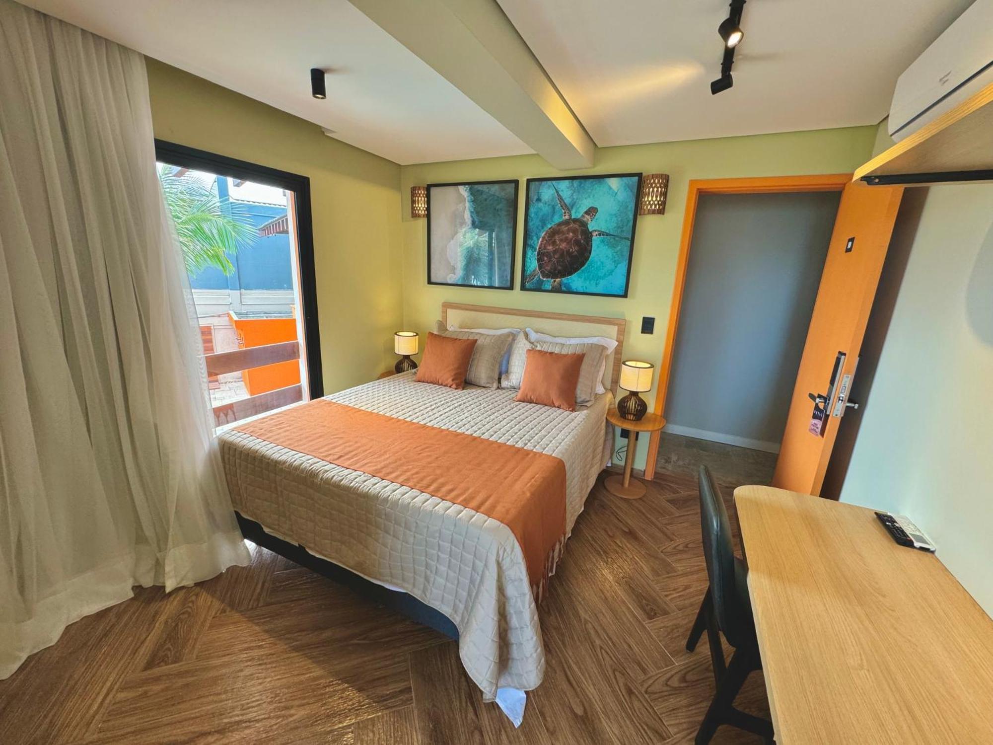 Luna Hotel Boutique - Frente A Praia Guarujá Eksteriør billede